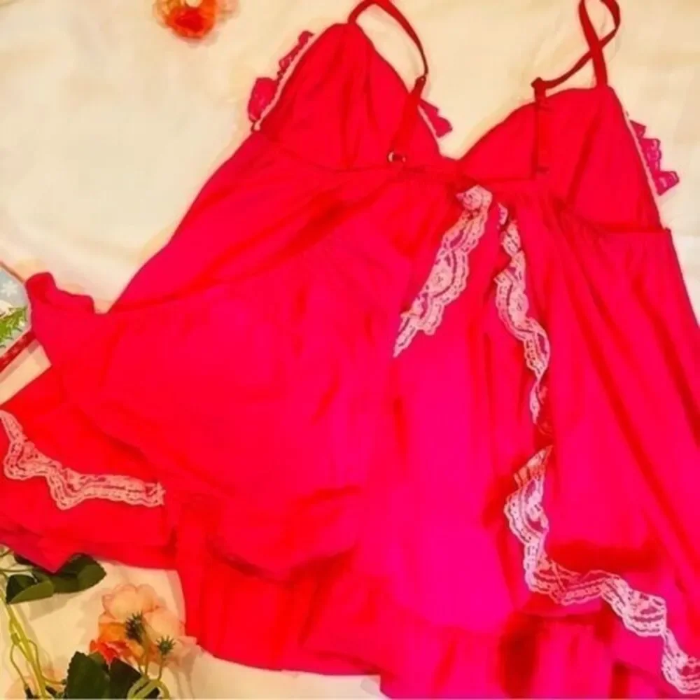 Seductive Wear from Onema Etoile Sexy Intimate sleepwear‎ Size Large HOT PINK